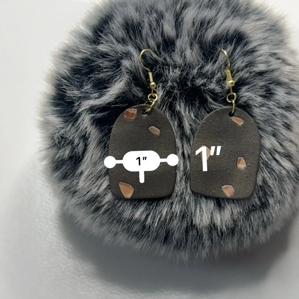 Polymer clay earrings